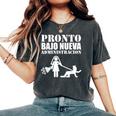 Sposo Testimoni Sposa Addio Celibato T-shirt comoda oversize da donna Pepper