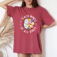 I Teach Minds Of Alll Kinds Special Education Teacher Women's Oversized Comfort T-Shirt Blue Jean