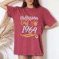Bellissima Dal 1964 Donne 60 Compleanno Anni Donna Regalo T-shirt comoda oversize da donna Crimson