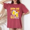 Birra Me It's My 50Th Birthday Beer 50 Anni Compleanno Uomini T-shirt comoda oversize da donna Crimson