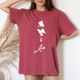 Che Guevara Comandante Rivoluzione Ribelle Cuba T-shirt comoda oversize da donna Crimson