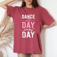 Da Ballo Per Ragazze E Donne Ballerina Regalo Per Danza Tutto Il Giorno T-shirt comoda oversize da donna Crimson