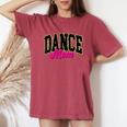 Dance Mom Leopard Dancing Mom Life Girls Dancer Women's Oversized Comfort T-Shirt Crimson