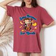 Donna Going Bananas For Bach Monkey Classical Playingioloncello Con Collo A T-shirt comoda oversize da donna Crimson