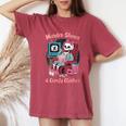 Donna Murder Shows And Comfy Clothes Skeleton Mom Mother's Day Con Collo A T-shirt comoda oversize da donna Crimson