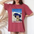 Donna Regola 1 Meme Divertente Sui Gatti Sempre Boss Up Per Uomini E Donne Con Collo A T-shirt comoda oversize da donna Crimson