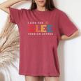 I Like The Gleeersion Better For Mens T-shirt comoda oversize da donna Crimson
