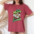 Hai Bisogno Di Soldi Non Amici Divertenti Uomini Donne Stabilità Finanziaria T-shirt comoda oversize da donna Crimson
