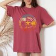 Inyl Music Records Intage Retroinyl Records T-shirt oversize confortable pour femme Crimson