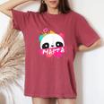 Marta Bellissimo Nome Di Ragazza Con Panda Carina T-shirt comoda oversize da donna Crimson