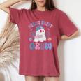 Night Shift Crew Night Shift Nurse Halloween Women's Oversized Comfort T-Shirt Crimson