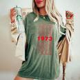 1973 Pro Choice Roe Wade Diritti Delle Donne Retro T-shirt comoda oversize da donna Moss
