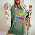 90S Rave Ideas For & Party Outfit 90S Festival Costume Women's Oversized Comfort T-Shirt Moss