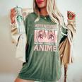Anime Manga Ragazze Kawaii Otaku T-shirt comoda oversize da donna Moss