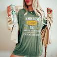 Annata 18 Anni Compleanno 2006 18 Anni Ragazzo Ragazza 2006 T-shirt comoda oversize da donna Moss