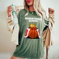 Basket Queen Ragazze Basket Donna Pallacanestro T-shirt comoda oversize da donna Moss