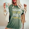 Bellissima Dal 1987 Donne 37 Compleanno Anni Donna Regalo T-shirt comoda oversize da donna Moss
