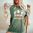 You Can't Scare Me I Teach Middle School Halloween Teacher Women's Oversized Comfort T-Shirt Moss