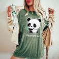 Carino Anime Panda Nan Desu ACosa Questo In Giapponese T-shirt comoda oversize da donna Moss
