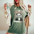 Carino Panda Ragzza Donne Bambina Panda T-shirt comoda oversize da donna Moss