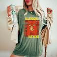 Chat Humour Fille Enfant Allergique Aux Gens T-shirt oversize confortable pour femme Moss