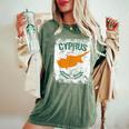 Cipro Bandiera Uomini Donne Bambini Cipro T-shirt comoda oversize da donna Moss