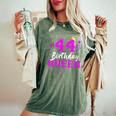 Donna Birthday Queen 44 Anni Donna Compleanno Con Collo A T-shirt comoda oversize da donna Moss