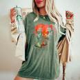 Donne Arte Grafica Donna T-shirt comoda oversize da donna Moss