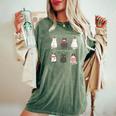 Gatti Carini Gattini Regalo Donne Mamma Gatto Natale T-shirt comoda oversize da donna Moss