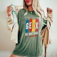 Gen X We Don't Care American Sarcastico T-shirt comoda oversize da donna Moss