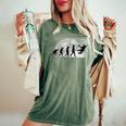 Giocatori Di Pallamano Evoluzione Luna Palla A Mano Handball T-shirt comoda oversize da donna Moss