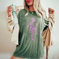 Giocatori Giovanili Di Calcio Ragazza Donne T-shirt comoda oversize da donna Moss