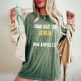 Ilaria Maglia Con Testo Divertente Donna Ragazza Bambina T-shirt comoda oversize da donna Moss