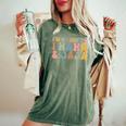 I'm Bilingual Ihaha And Jaja Spanish Teacher Maestra Latina Women's Oversized Comfort T-Shirt Moss