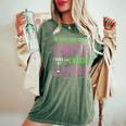 Je Suis Une Fille Simple J'aime La Chasse Et L'apéro Humour T-shirt oversize confortable pour femme Moss