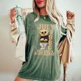 July 44Th Birthday 1980 Awesome Teddy Bear Women's Oversized Comfort T-Shirt Moss