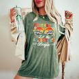 Let The 1St Grade Adventure Begin First Grade Teacher Women's Oversized Comfort T-Shirt Moss