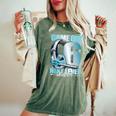 Level Unlocked 6° Compleanno 6 Anni Bimbo Ragazza Gioco T-shirt comoda oversize da donna Moss