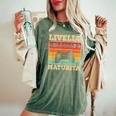 Livello Sbloccato Maturità Diploma Maturità Laurea T-shirt comoda oversize da donna Moss