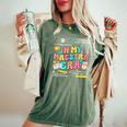 In My Maestra Era Spanish Teacher First Day Back To School Women's Oversized Comfort T-Shirt Moss