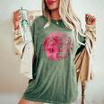 Mai Sottovalutare Una Ragazza Che Gioca A Basket Basketball T-shirt comoda oversize da donna Moss