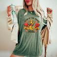 Nouvel An Chinois 2025 Année Du Serpent T-shirt oversize confortable pour femme Moss