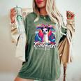 Parco Nazionale Cotopaxi Ecuador Souvenir Retro Llama Escursione T-shirt comoda oversize da donna Moss