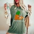 Pizza Hawaii Ananas Sulla Pizza T-shirt comoda oversize da donna Moss