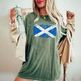 Scozia Bandiera Uomini Donne Bambini Scotland T-shirt comoda oversize da donna Moss