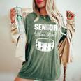 Senior Band Mom 2025 Marching Band Class Of 2025 Drum Women's Oversized Comfort T-Shirt Moss