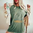Simboloergine Ragazzaergine Zodiaco T-shirt comoda oversize da donna Moss
