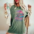 Style Esthétiqueaporwave Japanese Relax Kanji T-shirt oversize confortable pour femme Moss