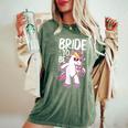 Team Sposa Unicorno Matrimonio T-shirt comoda oversize da donna Moss