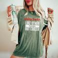 History Teacher History Teacher Es Hombres Camiseta extragrande cómoda para mujer Moss